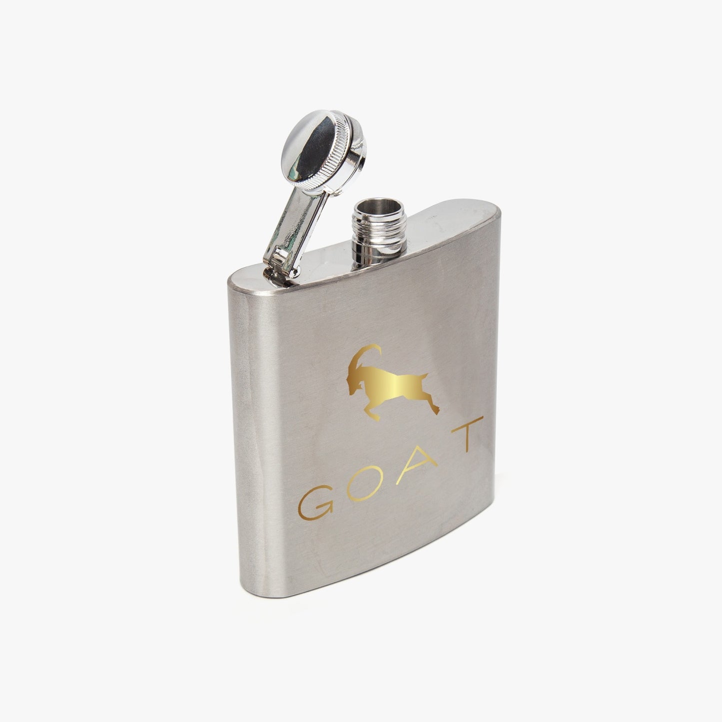 G.O.A.T 6oz Stainless Steel Flask