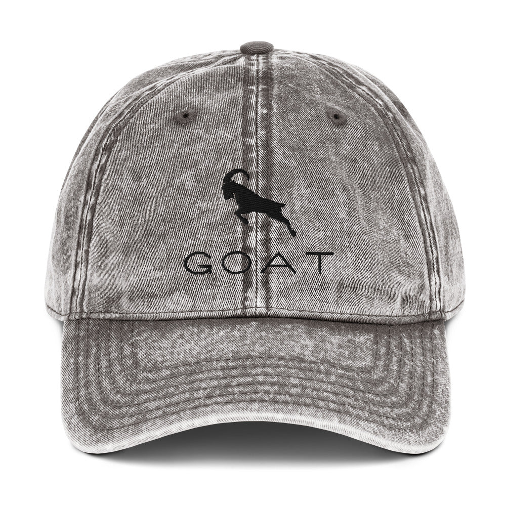 G.O.A.T Vintage Cotton Twill Cap