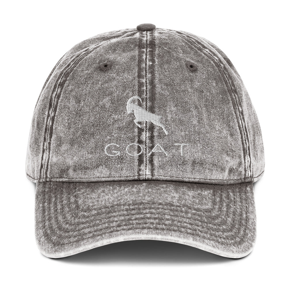 G.O.A.T Vintage Cotton Twill Cap