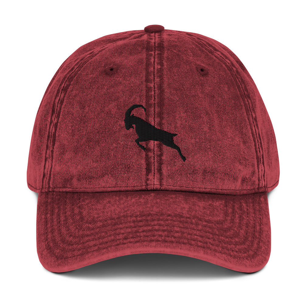 G.O.A.T Vintage Cotton Twill Cap