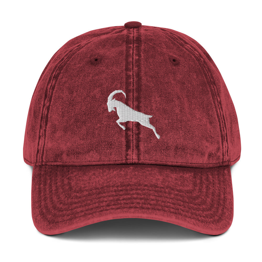 G.O.A.T Vintage Cotton Twill Cap